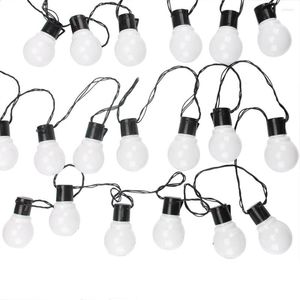 Str￤ngar 10m 38 LED Globe String Light Outdoor Fairy Lights Garland G50 Bulbs Garden Patio Br￶llopsfest Juldekorationskedja