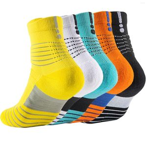 Sports Socks Sport Football Cycling Soccer Compression Running Bike Fitness vandring utomhus män kvinnor