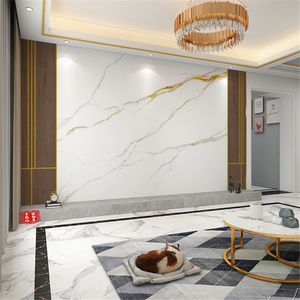 New TV Background 3d wallpapers Living Room Marble Texture Wall Cloth Sofa Bedroom Mural modern wallpaper