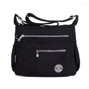 Evening Bags Women Waterproof Nylon Crossbody For Shopper Tote Shoulder Handbags Fashion Pouch Casual Messenger Bag
