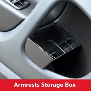 Auto Organizer 2 stücke Türgriff Armlehne Lagerung Box ABS Tablett Halter Für Smart Fortwo 2022 Innen Zubehör