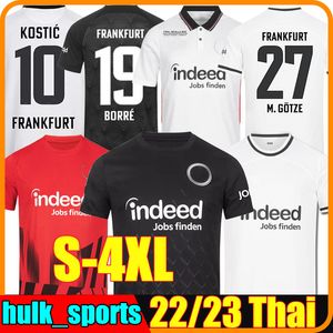 Frankfurt Fußball-Jersey. großhandel-4xl Eintracht Frankfurt M Gotze Fußballtrikot