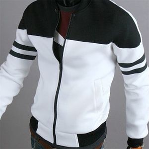 Men's Jackets Men Bomber Jacket Patchwork Autumn Sportswear Coat Zipper Baseball Jacket Single Breasted Winter Jacket Outwear Chaqueta Hombre 220912