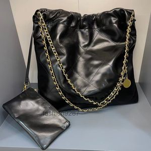 22p f/w France Feminina Compras de Calfskin 22 Bolsas Bolsas de Hardware de Chain de Matelasse acolhidas com bolsas de lúculo de luxo bolsas de luxo 30cm/35cm 2022