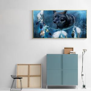 Brown Bear Wild Animals Canvas Art Painting Plakaty i wydruki Skandynawii Cuadros Wall Art Picture do salonu wystrój domu