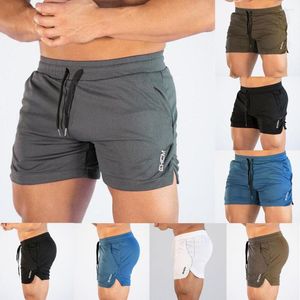 Shorts maschile maschile che corre traspirabile abbigliamento da palestra allenamento sport corto