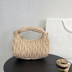 Evening Pleated Women Clutch Bag 7 Colors Crescent Handbags Crossbody Hobo Shoulder Wristlet Bags Fashion Purse Sheepskin Genuine