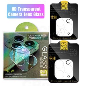 Lens 3D Camera Protector HD przezroczysty szklany szklany flim na iPhone 15 Pro Max 14 14pro 14plus 13 12 13Mini 12mini z pakietem detalicznym