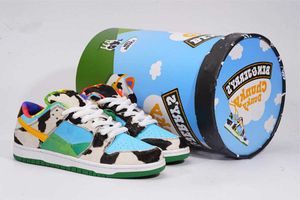 أحذية نسائية رجال الأحذية الربيع بن جيري SB غوص منخفضة مكتنزة Dunky Skateboard في الهواء الطلق الأحذية الرياضية الأصلية
