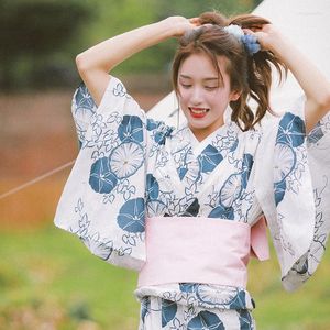 Этническая одежда женская кимоно кимоно японское традиционное стиль летнее платье хлопка дышащая домашняя одежда пография косплей