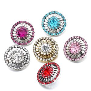 CLASPS HOOKS NOOSA Snap Jewelry Colourf Crystal Acrylic Beads Hollow Button Fit 18mm Armband Halsband Drop Delivery 2021 Fynd C DHI2K