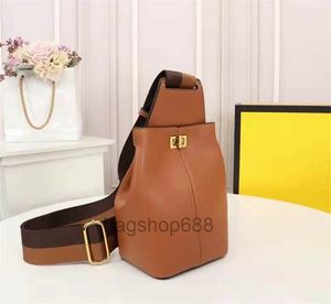 designer bags Updated Latest Quality Guitar bags Unisex Fashion Chest bag Brown Leather Music Tools Waist Baguette Gold Buckle Gasp Hand 2023