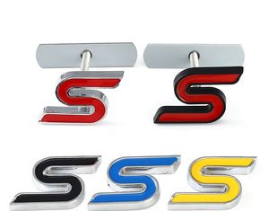 Adesivos de carro strades de metal grade de emblema de emblema do emblema para Ford Focesta Fiesta EcoSport Kuga Mondeo Everest Caryling de carro