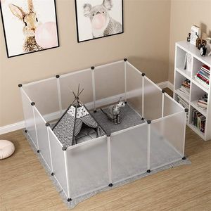 Kennels canetas c￣es de estima￧￣o c￣es pet playpen diy combinando livremente c￣-funcional gaiola c￣es jarda sono dobr￡vel tocando kennel house for c￣es gato 220912