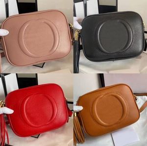 High Quality Design Camera Bags Fashion Shoulder Bag Handbag Tassel Material Genuine Leather Top Leather Luxury Wholesale 4 Colors