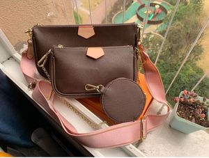 Women handbags purses favorite 3 pieces/set accessories crossbody bag vintag shoulder bags Disco purse messenger qcr458