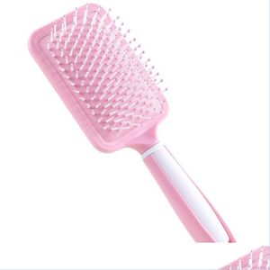 Hair Brushes Mtifunctional Head Combs Brush Home Straight Hair Curly Airbag Mas Comb Pink Perm Baby Scalp Masr Drop Delivery 2021 Pro Dhgxf