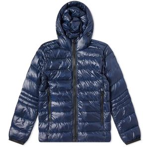 Designer Down Jakcet Crofton For Men Winter Coat Crofton Slim-Fit Recycled Nylon-Ripstop Hooded