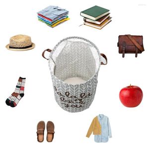Storage Bags Book Organizer Box Waterproof Sundries Underwear Toy Bag Stationery Container Laundry Desktop Basket Canvas