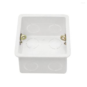 Lamp Holders 86 Type PVC Junction Box Standard Internal Mounting Wall Mount Switch And Socket Base
