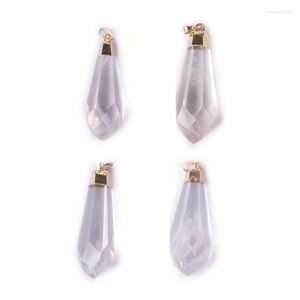 Colares pendentes de jóias de moda druzada Finidade Novetly Decorate requintado pingente Triângulo Vintage Cristal Cristal Kolye Kolye