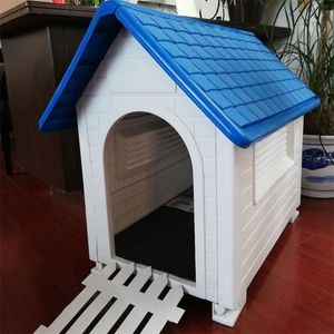 kennels pens Dog House Outdoor Large Kennel Pet Accessories Removable Flushing Easy To Install Saposhnikovia Divaricata Ventilation Dog Cage 220912