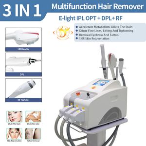 2022 Latest 3 In 1 IPL HR Tattoo Laser Hair Remove Tattoo Removed Beauty Machine