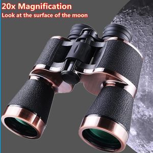Maifeng 망원경 20x50 고전력 쌍안경 BAK4 FMC 조명 시계를위한 저조도 야간 시력 망원경으로 전체 멀티 코팅