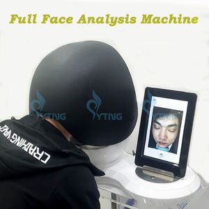 3D Sihirli Ayna Akıllı Cilt Analizör Makinesi Tam Yüz Test Cilt Teşhisi Yüz Analizi