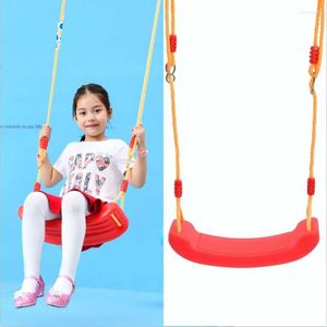 Camp Furniture High Quality Indoor And Outdoor Children Swing Big Bending Plank Seat Strong Child Hammock Chair 6 Colors Optional