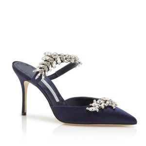 Top Luxus Lurum Sandals Schuhe Frauen sexy Pantoffeln glänzend satin schwarz nackt weiß kristall juwel