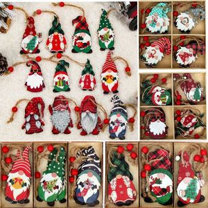 Christmas Decorations Wooden Pendant Merry Tree for Home Cristmas Ornament Xmas Navidad Gifts Happy Year 2023 220912