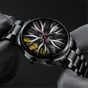 Zegarek na rękę pełne mechanicznych męskich zegarków zwyczajowych luksusowych opasek ze stali nierdzewnej Diamonds Watch Outdoor Sport RelOJ Digital