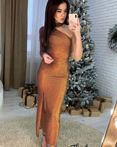 Casual Dresses Elegant For Women Party Dinner Sexy Dress Off Shoulder Ladies Autumn Long