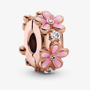 2023Charm 925 Silber Perlen Glänzende Zirkonium Schnalle Armband Clip Schnalle Perlen für Europäischen Pandora Stil Schmuck Halskette Zubehör