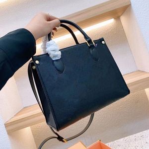 Totes Crafty Onthego M44925 Womes Luxurys Tasarımcıları Çantalar Deri Lady Hancı Çantaları E birleştirici Crossbody Omuz Çantası Cüzdan Sırt Çantası