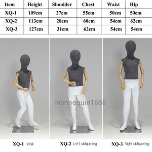 New design fiberglass mannequin white leg fabric full body children standing mannequins dummy for kids apparel display model for sale