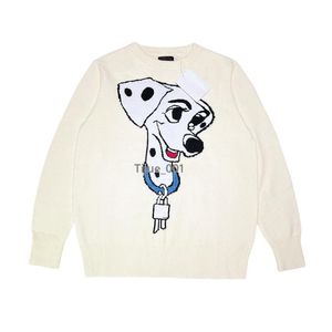 22FW Франция Новая классическая свитер для вышивки для собак.