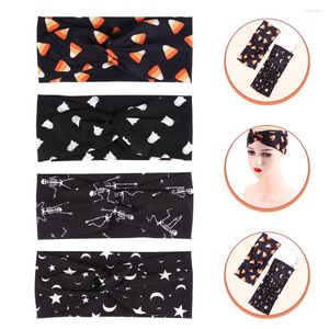 Bandanas Hair Elastic Headbands Head Wraps Bands Accessories Non Breathablesweatbands Hairbands Stretch Wrap