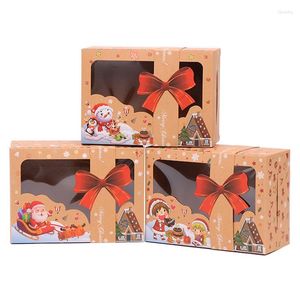 Christmas Decorations 3/9/12 X Snowflake Tree Polka Dot Storage Gift Boxes With Clear Window