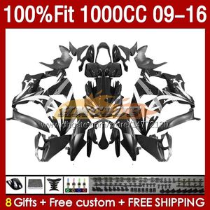 Injection Fairings For SUZUKI GSXR 1000 CC K9 GSXR1000 2009 2010 2011 2012 2013 2014 2015 2016 151No.98 K 9 1000CC GSXR-1000 09 10 11 12 13 14 15 16 OEM Fairing black glossy