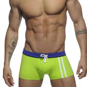 Herrbadkläder sexig push up pad mens badkläder simning stammar bikini baddräkt man simma trosor shorts män strandkläder surfing badrum kostym sportkläder j220913