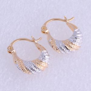 Hoop Earrings Top Quality Special Gold Color For Women Jewelry X0246