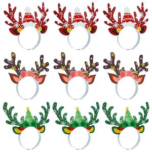 Bandanas Christmas Antler Headsbands Party Reindeer Bandies Cashing costumi Accessorio