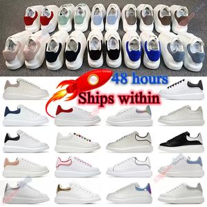 Wholesale Casual Shoes Espadrilles Trainers Designer Oversized White Black Sole Leather Luxury Velvet Suede Womens Sneaker ' 'Mcqueens ' 'Alexander '