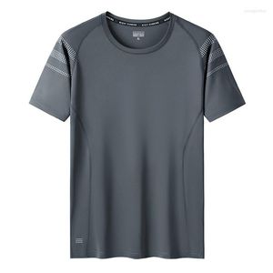 Men's T Shirts M-9XL Oversized Men's Running T-Shirts Quick Dry Compression Sport Fitness Gym Jersey Sportswear