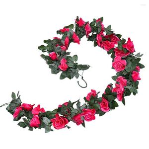 Dekoracyjna symulacja Flower Vine Ekologiczny ekologiczny anty deform kolorów sztuczna dekoracja ślubna róży