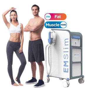 EMS Slim RF Body Sculpting Machine 7 Tesla 4 HANDLAR ELEKTROMAGNETISK BYGG MUSCLE STIMULATHER