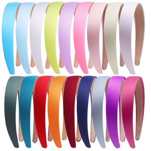 3cm Solid Color Headband Simple Style Women Hairband for Gift Party Diy Hair Accessories