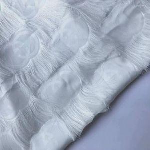 Ткань одежды 75D Cut Жаккардовый шифоновый осенний наряд Стиль шерстяной одежду текстильной полиэстер прямой продажа